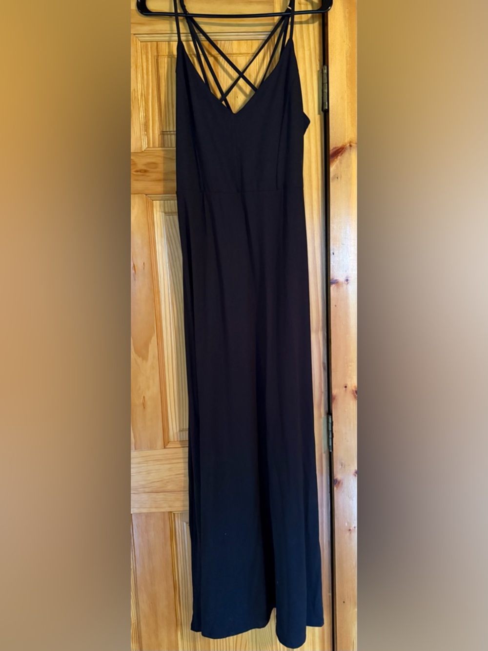 XXL Market & Spruce Black Maxi Dress - Sleek Pull-On Style. Worn once